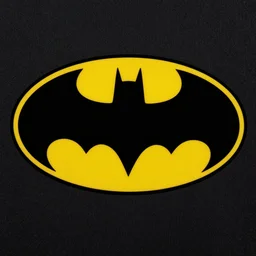 a vintage classic batman logo from 1 9 0 9