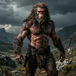 Ron Perlman with his Neanderthal Ancestors