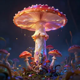 psilocybe azurescens mushroom entheogenic oracle entity portrait, intricate artwork masterpiece, majestic, cinematic lighting, psychedelic aesthetic, volumetric lighting, by josan gonzalez, edmund leighton, gustav klimt, hannah yata, trending on artstation, octane render, 8 k