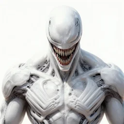 close up sci - fi horror kingpin marvel comics, white symbiote suit, intricate, elegant, highly detailed, centered, digital painting, concept art, smooth, sharp focus, illustration, artgerm, tomasz alen kopera, peter mohrbacher, donato giancola, joseph christian leyendecker, wlop, frank frazetta