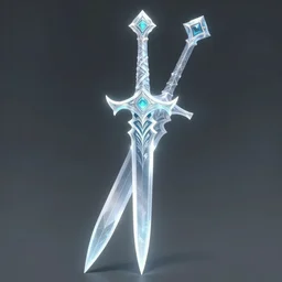 pale glowing magical demonic icy dagger, dnd, mystical, fantasy, intricate, elegant, digital painting, artstation, concept art, smooth, 8 k frostbite 3 engine, ultra detailed, art by artgerm and greg rutkowski and magali villeneuve