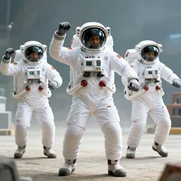 astronauts in a malayalam movie blockbuster dancing
