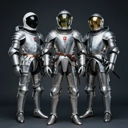 space suits for Knights templars, photo shoot, photography by annie leibovitz, sigma 85mm 1.4, glows