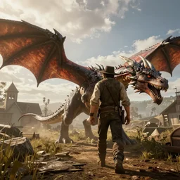 Dragons in Red Dead Redemption 2