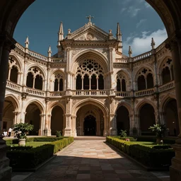 a rave club in a cloister