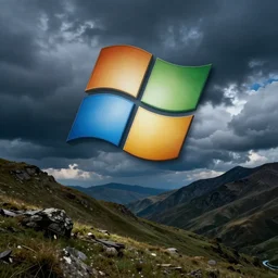 Windows xp default wallpaper