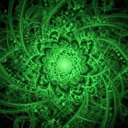 green intricate fractal abstraction, artstation, ryan hewett, mike mignola