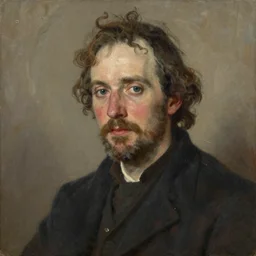Real-life Arthur Read, painted by Lucian Freud