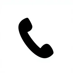 phone icon on white background