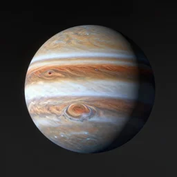 3 d render of jupiter