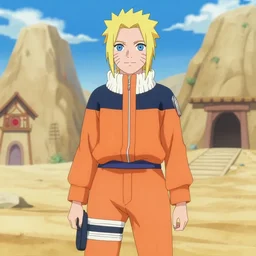 scarlett johansson from the hidden sand village in naruto anime