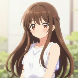 beautiful pretty pure kawaii cute lovely innocent elegant hot nice sweet girly feminine long hair anime girl