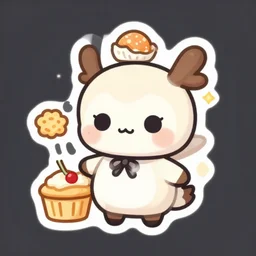 cute miss mascot lakma © cygne lakma © cygne swanna food sticker art, cronobreaker, beeple game icon