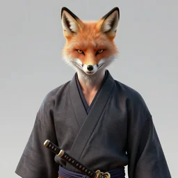 An athletic man with fox ears and a katana wearing a kimono, portrait, visualartzi, Japanese, concept art by Karla Ortiz, James Paick, Charlie Bowater, Krenz Cushart, highly detailed, ultra detailed, ultra realistic, trending on artstation, cgstudio