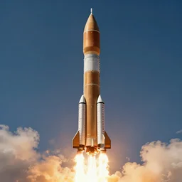 realistic rocket launch, cinematic lighting, intricate, elegant, highly detailed, digital painting, artstation, smooth, sharp focus, illustration