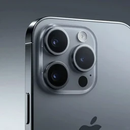 futuristic iphone closeup, 8k, realistic, sharp, high details, photo studio quality, ray traced
