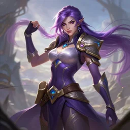 evelynn league of legends, epic fantasy art, artstation, 4 k ultra hd,