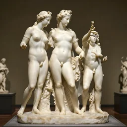 chryselephantine but oh sculptures
