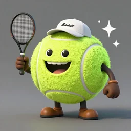 a Marshall Snoop Dogg tennis ball monster, tennis ball, chalk, digital art, fantasy, magic, trending on artstation, ultra detailed, professional illustration by Basil Gogos