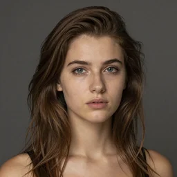Photo of a beautiful 20yo woman in the style of Steven McCurry, detailed, 82 mm sigma art