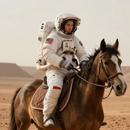 portrait of the astronaut riding a horse in Mars, realistic character concept, high fantasy, light atmosphere, golden ratio, cinematic lighting, hyperdetailed, high resolution, insanely detailed and intricate, artstation, Marc Simonetti, Greg Rutkowski, octane render, unreal engine, 8k
