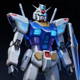 A realistic anime portrait of a man in a Gundam suit with glowing blue, digital painting, by Stanley Artgerm Lau, Sakimichan, WLOP and Rossdraws, digtial painting, trending on ArtStation, SFW version