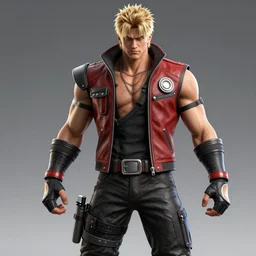 adam jensen as tekken 7 character, unreal engine