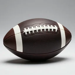 black and gold American football ball, studio lighting, advertising photography