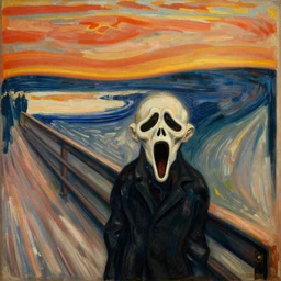 scream by edward munch, odd nerdrum