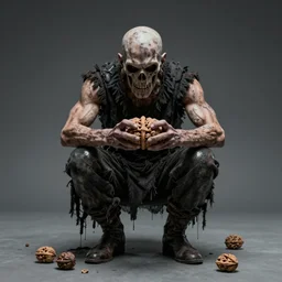 a sinister walnut man