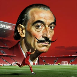 “Liverpool FC, in the style of Salvador Dali”