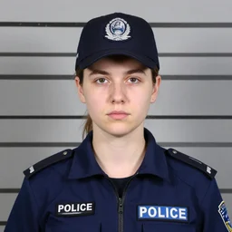 a police mugshot of leslie dach in hungary