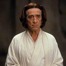 Danny Devito as Princess Leia, film still from The Empire Strikes Back, detailed, 4k