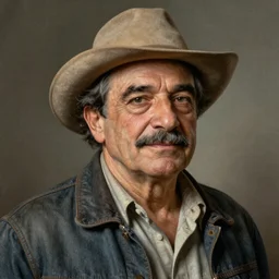 portrait of pablo escobar as farmer in quarto stato by pelizza da volpedo, masterpiece 4 k digital, highly detailed, trending on artstation, award winning