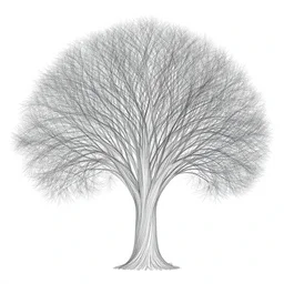 plot line visualization, hundreds of threads spreading out, branching like a tree, abstract illustration, incredibly beautiful, concept art
