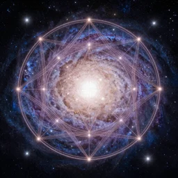 sacred geometry sphere cosmos galaxy