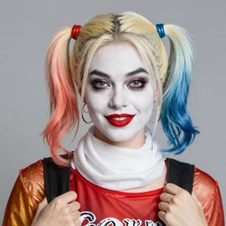 Harley Quinn wearing hijab