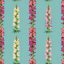 repeating pattern wallpaper of snapdragons