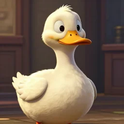 An anthropomorphic duck as a GTA character, GTA artwork midshot, by Rockstar Games