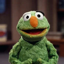 Holly Flax as a Muppet, 35mm film