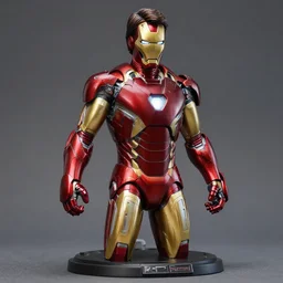 hand painted tom cruise as iron man figurine, deluxe edition, very detailed, hd, hyperdetailed, artstation, cgsociety, 8 k