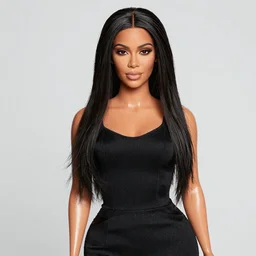 Kim kardashian as a barbie doll