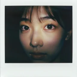 theres a star in her eyes and she knows it, polaroid, by rinko kawauchi
