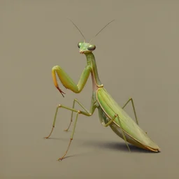 praying mantis, by rene magritte, centered, detailed painting, hd, hq, high resolution, high detail, 4 k, 8 k