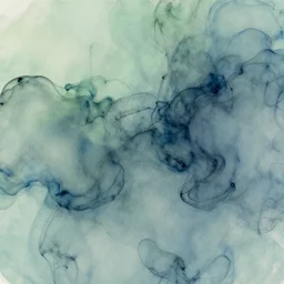 earthy blue and green abstract art ink flowing, moody, phone wallpaper, very detailed, 8k, pastel colors