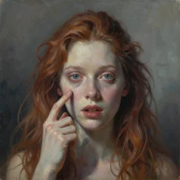 madness, oil painting, detailed, surreal