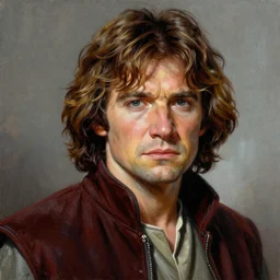 ultra realistic portrait painting of tom selleck as anakin skywalker, art by frank frazetta, 4 k, ultra realistic, highly detailed, epic lighting