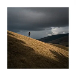 running up that hill by storybook artists, blunt borders, rule of thirds