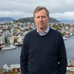 halvdan johannes falck sivertsen, norwegian artist from bodø