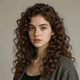 a young beautiful lady with curly hair, in style of Valentin Serov, hypermaximalistic, high details, cinematic, 8k resolution, beautiful detailed, insanely intricate details, artstation trending, octane render, unreal engine